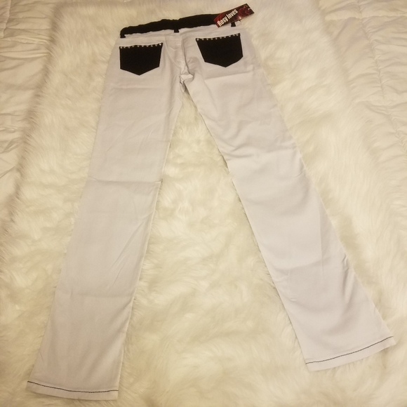 ROSY LOVES BLACK AND WHITE PANTS - Picture 6 of 6